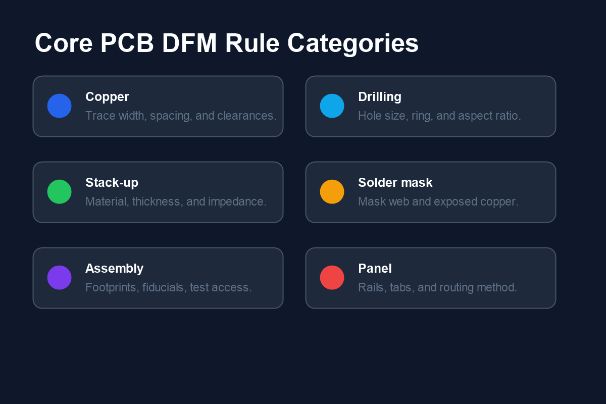 PCB DFM Checklist: Reduce Fabrication Delays and Assembly Risk - CircFab